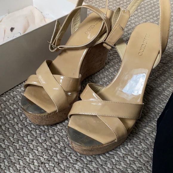 Jimmy Choo Shoes - Jimmy Choo platform wedge size 39